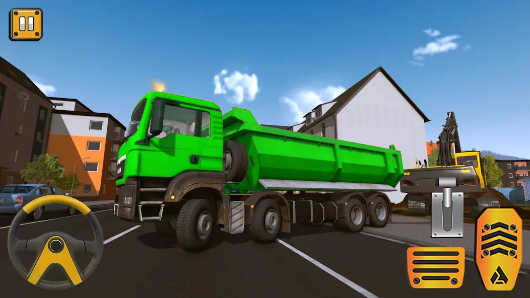 Скачать взлом Construction City Simulator — Безлимитные деньги и техника — скриншот 2