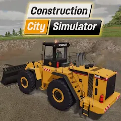 Скачать взлом Construction City Simulator — Безлимитные деньги и техника