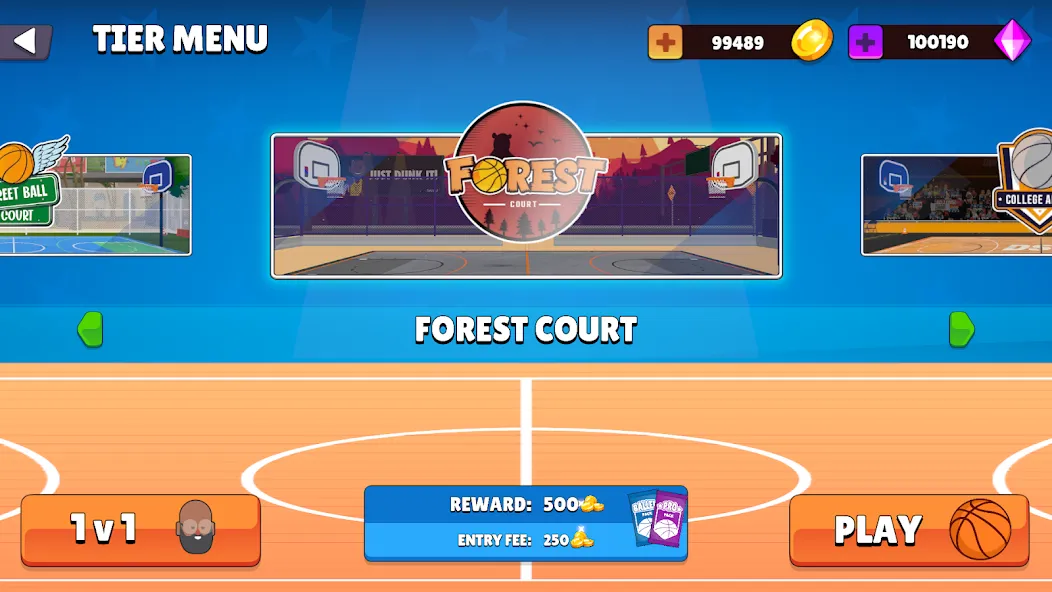 Мод Dunkers 2 — Безлимитные деньги и энергия, скачать APK — скриншот 4