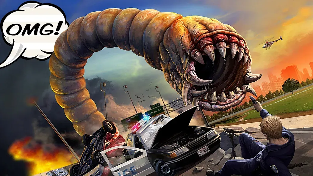 Death Worm™ взломанный APK — Безлимитные деньги и жизни — скриншот 5 Death Worm™ взломанный APK — Безлимитные деньги и жизни — скриншот 5