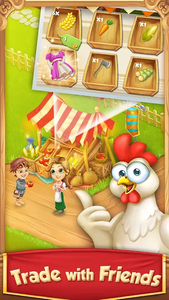 Village and Farm взломанный APK — Безлимитные деньги и ресурсы — скриншот 5 Village and Farm взломанный APK — Безлимитные деньги и ресурсы — скриншот 5