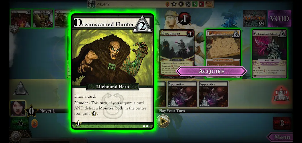 Ascension: Deckbuilding Game MOD APK скачать на Андроид — Безлимитные деньги и ресурсы — скриншот 2