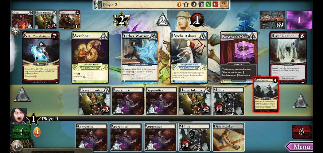Ascension: Deckbuilding Game MOD APK скачать на Андроид — Безлимитные деньги и ресурсы — скриншот 3