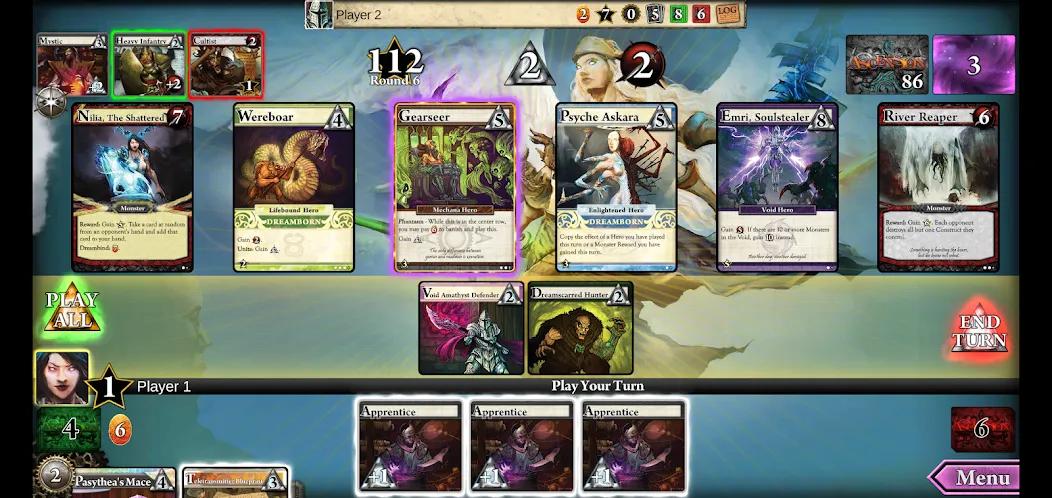 Ascension: Deckbuilding Game MOD APK скачать на Андроид — Безлимитные деньги и ресурсы — скриншот 5