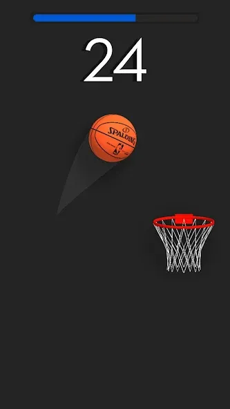 Dunk Stroke-3D Basketball — взломанная версия, Безлимитные деньги и все мячи — скриншот 1 Dunk Stroke-3D Basketball — взломанная версия, Безлимитные деньги и все мячи — скриншот 1
