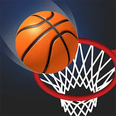 Dunk Stroke-3D Basketball — взломанная версия, Безлимитные деньги и все мячи