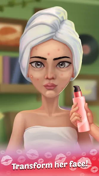 Beauty Fantasy: Zen & Makeover взломанный APK — Безлимитные монеты и алмазы — скриншот 2