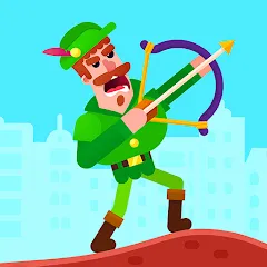 Bowmasters: Archery Shooting — скачать мод: Безлимитные монеты и открытые персонажи