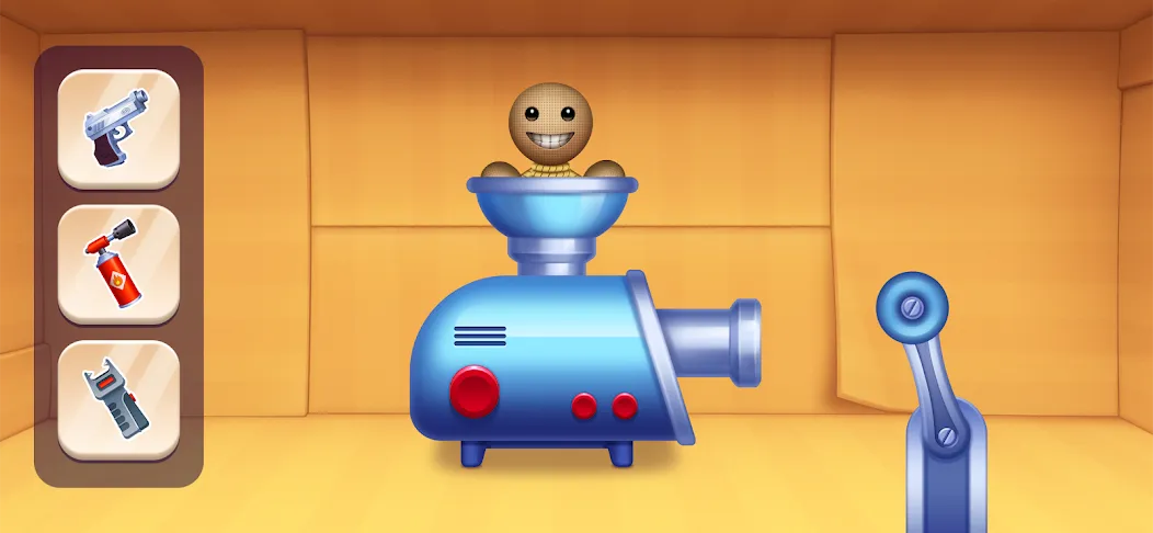 Скачать Kick the Buddy－Fun Action Game Mod APK — Безлимитные монеты и разблокированы все предметы — скриншот 3