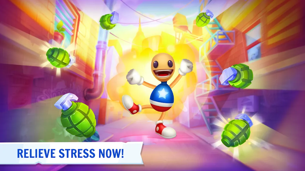 Kick the Buddy: Forever взломанный APK — Безлимитные деньги и предметы — скриншот 5