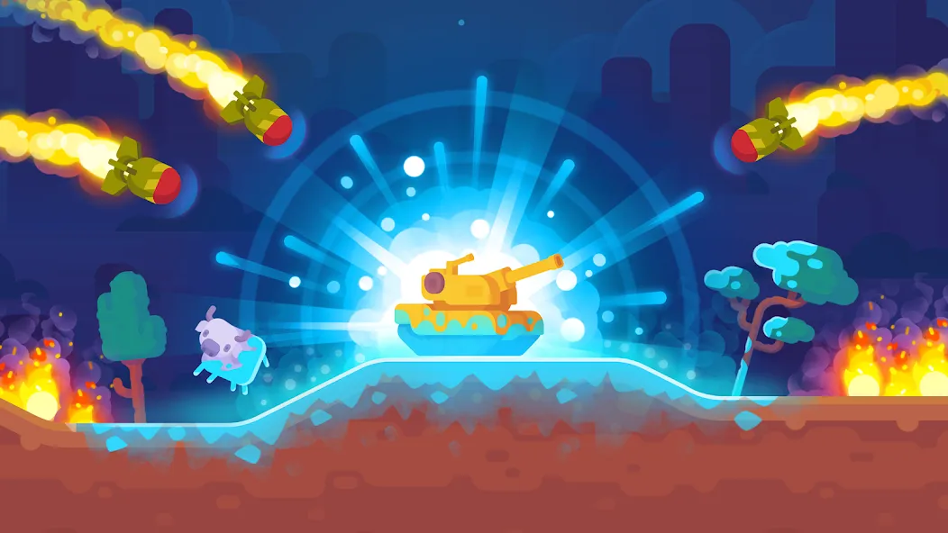 Tank Stars взлом на Андроид — Много денег и всё разблокировано — скриншот 3