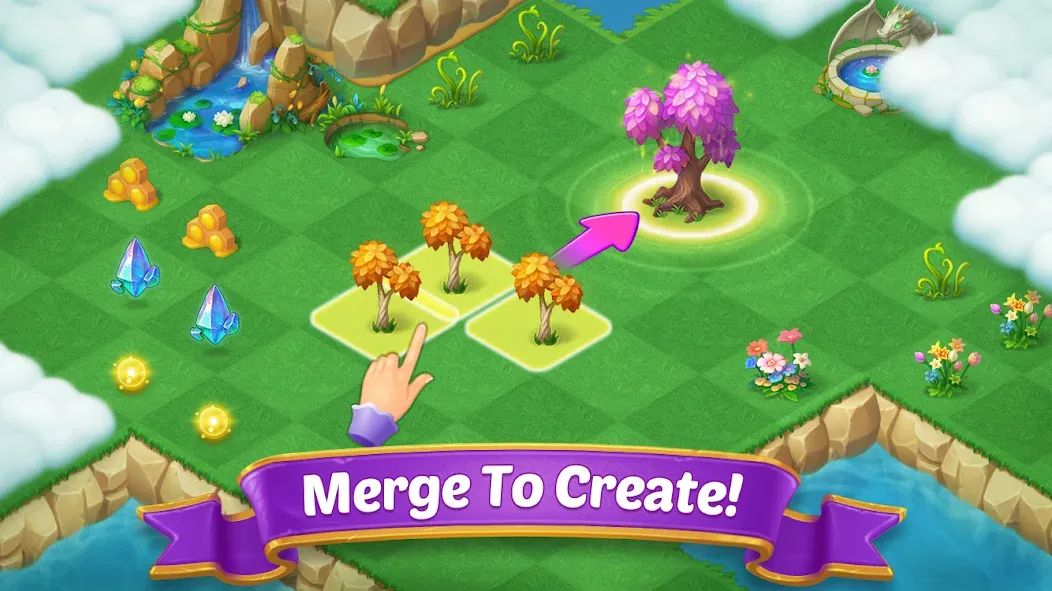 Merge Castle: Match 3 Puzzle взломанный APK — Безлимитные монеты и открытые уровни — скриншот 1 Merge Castle: Match 3 Puzzle взломанный APK — Безлимитные монеты и открытые уровни — скриншот 1