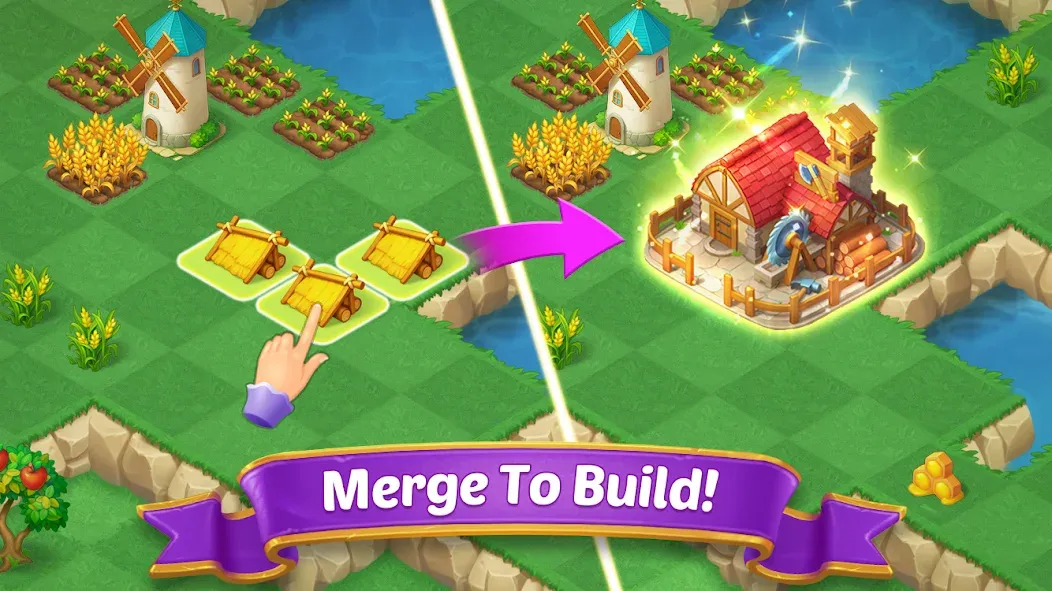 Merge Castle: Match 3 Puzzle взломанный APK — Безлимитные монеты и открытые уровни — скриншот 3 Merge Castle: Match 3 Puzzle взломанный APK — Безлимитные монеты и открытые уровни — скриншот 3