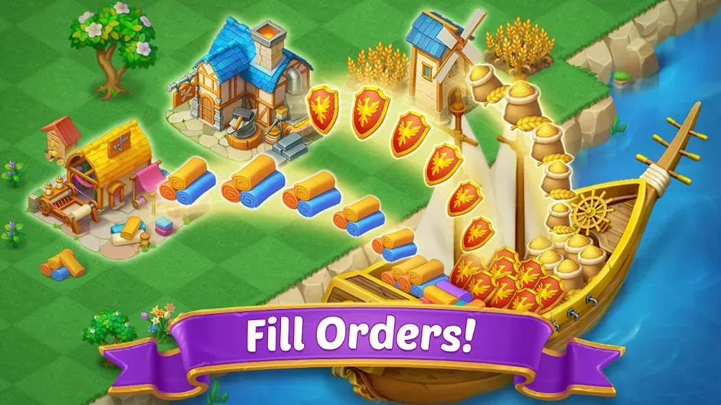 Merge Castle: Match 3 Puzzle взломанный APK — Безлимитные монеты и открытые уровни — скриншот 4 Merge Castle: Match 3 Puzzle взломанный APK — Безлимитные монеты и открытые уровни — скриншот 4