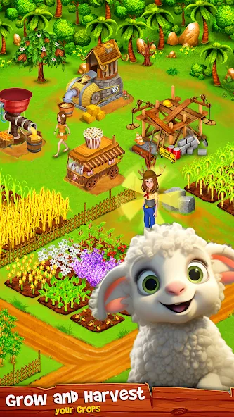 Country Valley Farming Game — последняя версия с модом (Безлимитные монеты и ресурсов) — скриншот 1 Country Valley Farming Game — последняя версия с модом (Безлимитные монеты и ресурсов) — скриншот 1