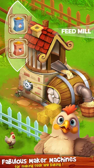 Country Valley Farming Game — последняя версия с модом (Безлимитные монеты и ресурсов) — скриншот 2 Country Valley Farming Game — последняя версия с модом (Безлимитные монеты и ресурсов) — скриншот 2