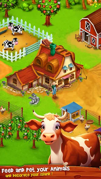 Country Valley Farming Game — последняя версия с модом (Безлимитные монеты и ресурсов) — скриншот 4 Country Valley Farming Game — последняя версия с модом (Безлимитные монеты и ресурсов) — скриншот 4