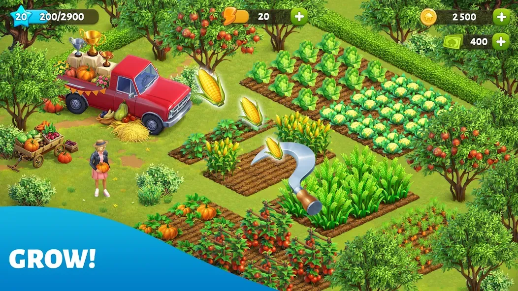 Скачать Spring Valley: Farm Game бесплатно — Безлимитные деньги и ресурсы — скриншот 4