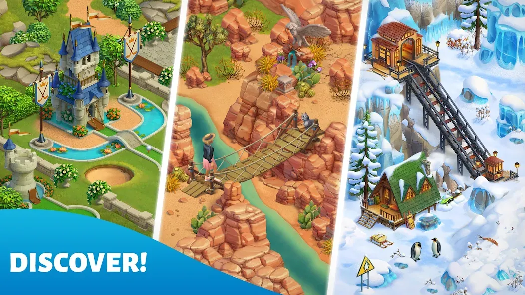 Скачать Spring Valley: Farm Game бесплатно — Безлимитные деньги и ресурсы — скриншот 5