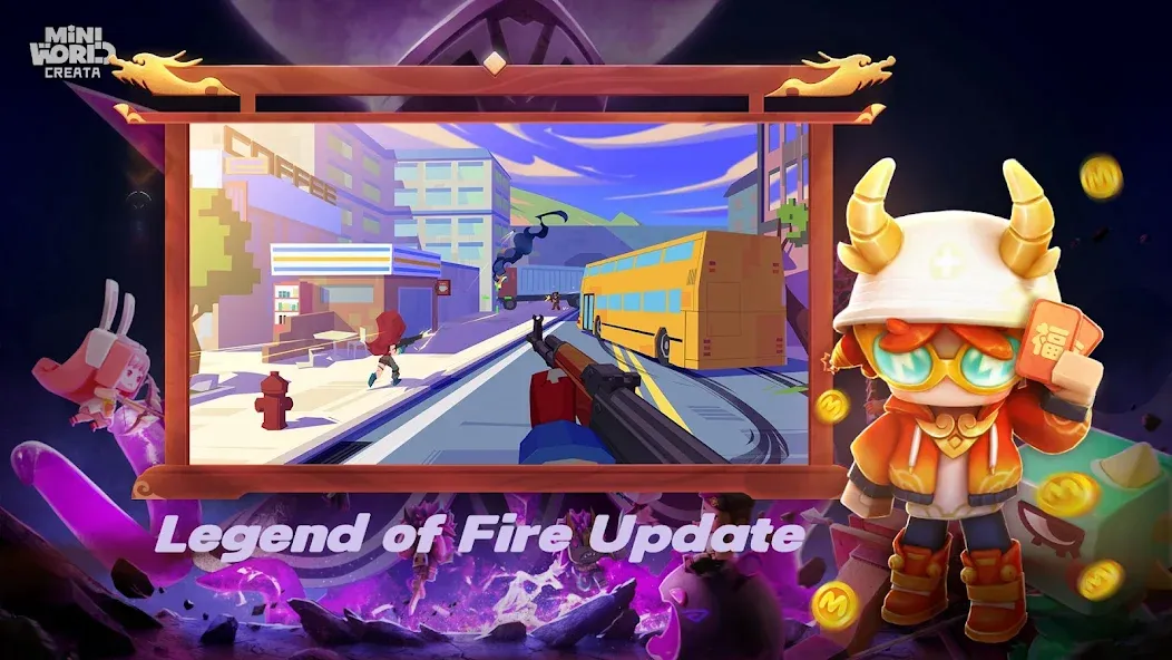 Mini World: CREATA MOD APK: Много ресурсов и открытые возможности — скриншот 3 Mini World: CREATA MOD APK: Много ресурсов и открытые возможности — скриншот 3