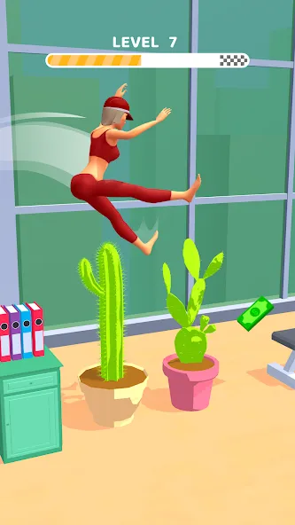 Скачать мод Home Flip: Crazy Jump Master — Безлимитные монеты и все уровни — скриншот 3