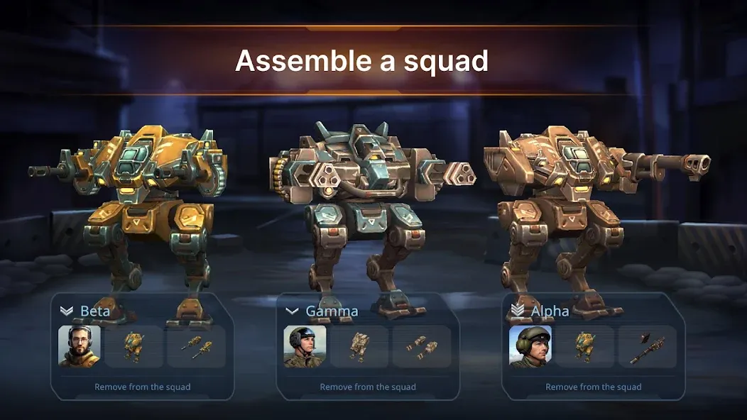 Concern: Mech Armored Front взлом APK — Безлимитные ресурсы и мощная броня — скриншот 1