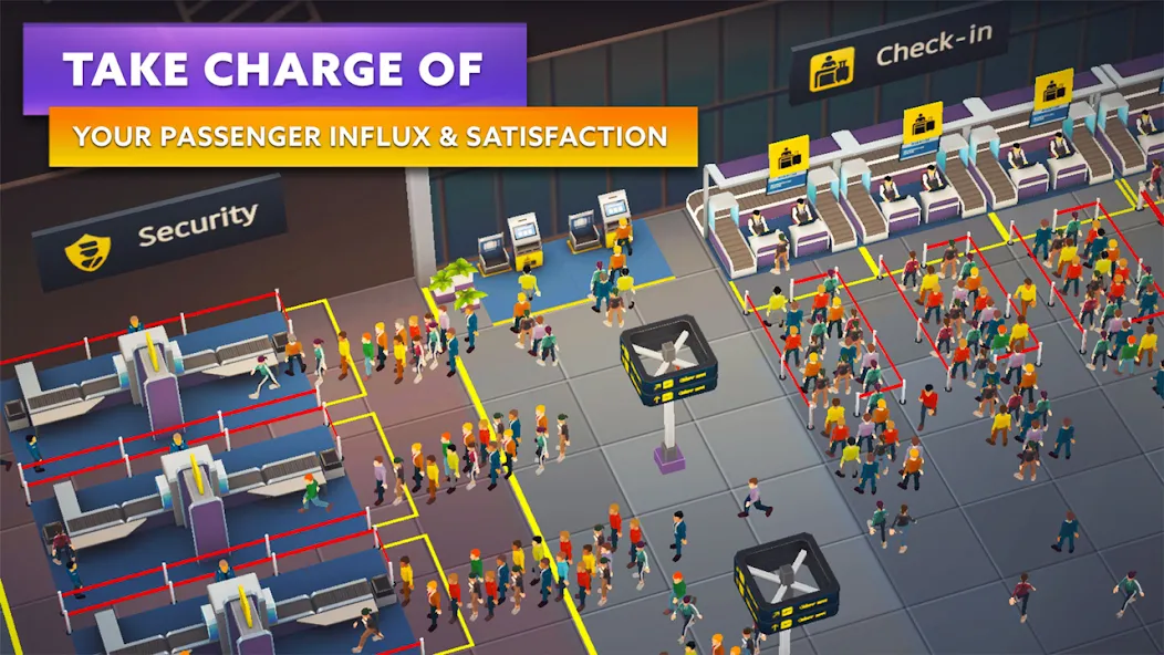 Скачать Airport Simulator: Tycoon Inc. последней версии — Безлимитные деньги и все самолёты — скриншот 5