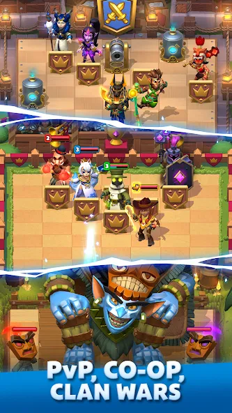 Скачать Puzzle Breakers: Champions War бесплатно — Безлимитные деньги и усиленные герои — скриншот 3