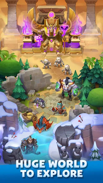 Скачать Puzzle Breakers: Champions War бесплатно — Безлимитные деньги и усиленные герои — скриншот 5
