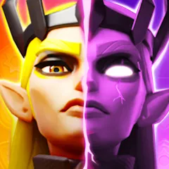Скачать Puzzle Breakers: Champions War бесплатно — Безлимитные деньги и усиленные герои