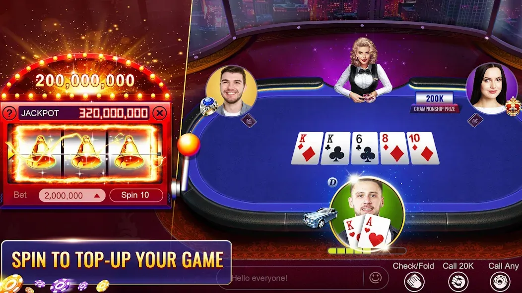 Скачать мод RallyAces Poker — Безлимитные фишки и открытые столы — скриншот 3 Скачать мод RallyAces Poker — Безлимитные фишки и открытые столы — скриншот 3