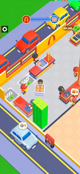 Скачать My Burger Shop: Burger Games на Андроид с модом — Безлимитные деньги и все уровни — скриншот 2 Скачать My Burger Shop: Burger Games на Андроид с модом — Безлимитные деньги и все уровни — скриншот 2