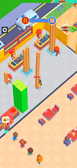 Скачать My Burger Shop: Burger Games на Андроид с модом — Безлимитные деньги и все уровни — скриншот 3 Скачать My Burger Shop: Burger Games на Андроид с модом — Безлимитные деньги и все уровни — скриншот 3
