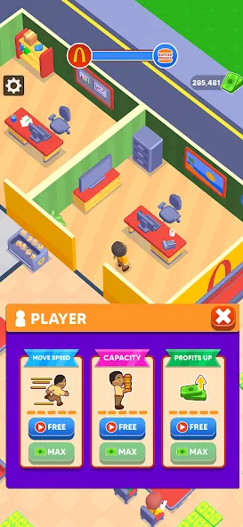 Скачать My Burger Shop: Burger Games на Андроид с модом — Безлимитные деньги и все уровни — скриншот 4 Скачать My Burger Shop: Burger Games на Андроид с модом — Безлимитные деньги и все уровни — скриншот 4