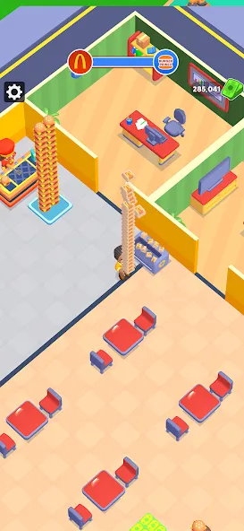 Скачать My Burger Shop: Burger Games на Андроид с модом — Безлимитные деньги и все уровни — скриншот 5 Скачать My Burger Shop: Burger Games на Андроид с модом — Безлимитные деньги и все уровни — скриншот 5