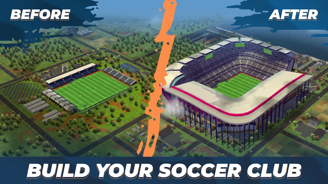 Soccer - Matchday Manager 24 на телефон — скачать мод: Безлимитные деньги и ресурсы — скриншот 3