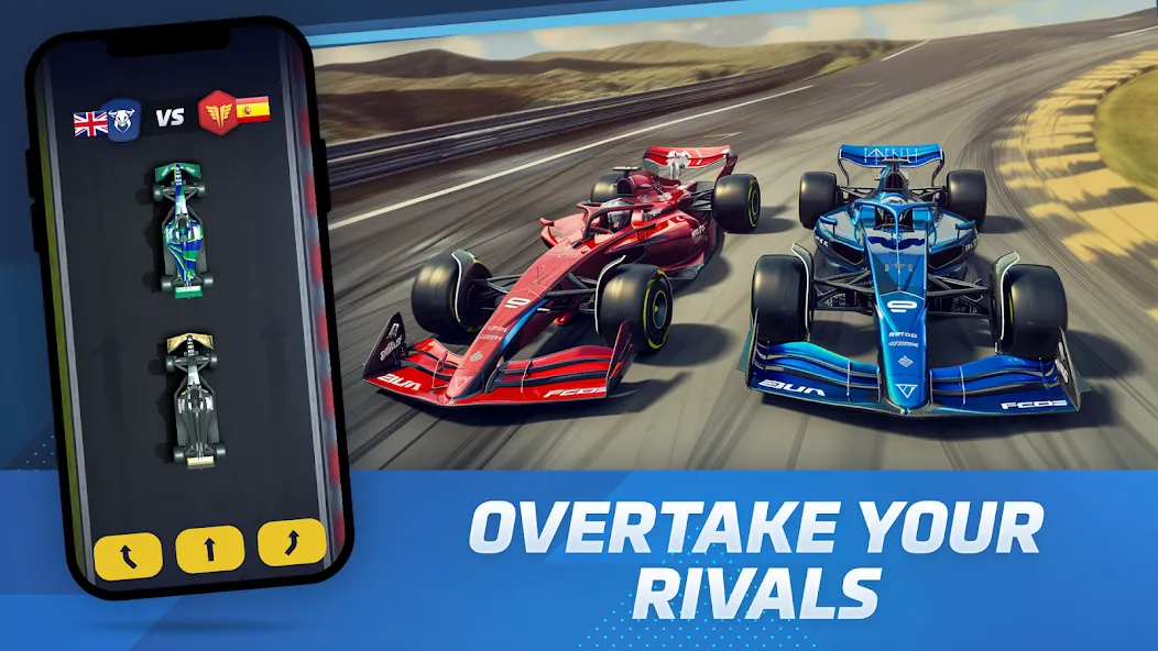Racing Rivals: Team Car Game — скачать мод: Безлимитные деньги и открыты все машины — скриншот 1 Racing Rivals: Team Car Game — скачать мод: Безлимитные деньги и открыты все машины — скриншот 1