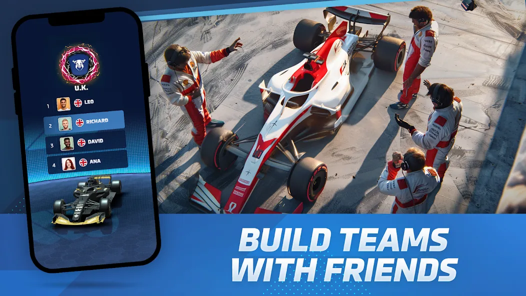 Racing Rivals: Team Car Game — скачать мод: Безлимитные деньги и открыты все машины — скриншот 2 Racing Rivals: Team Car Game — скачать мод: Безлимитные деньги и открыты все машины — скриншот 2