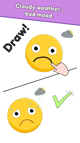 Скачать DOP: Draw One Part Mod APK — Безлимитные подсказки и монеты — скриншот 2 Скачать DOP: Draw One Part Mod APK — Безлимитные подсказки и монеты — скриншот 2
