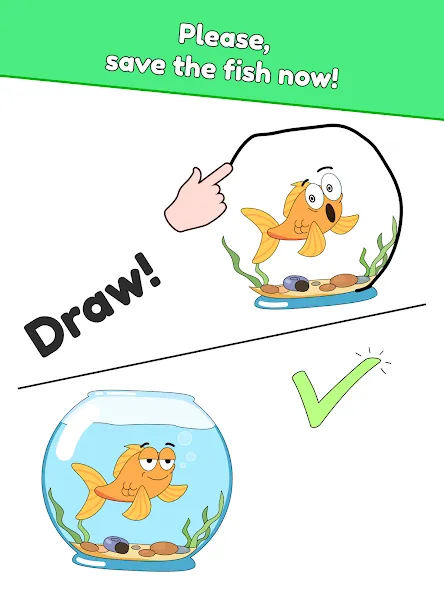 Скачать DOP: Draw One Part Mod APK — Безлимитные подсказки и монеты — скриншот 5 Скачать DOP: Draw One Part Mod APK — Безлимитные подсказки и монеты — скриншот 5