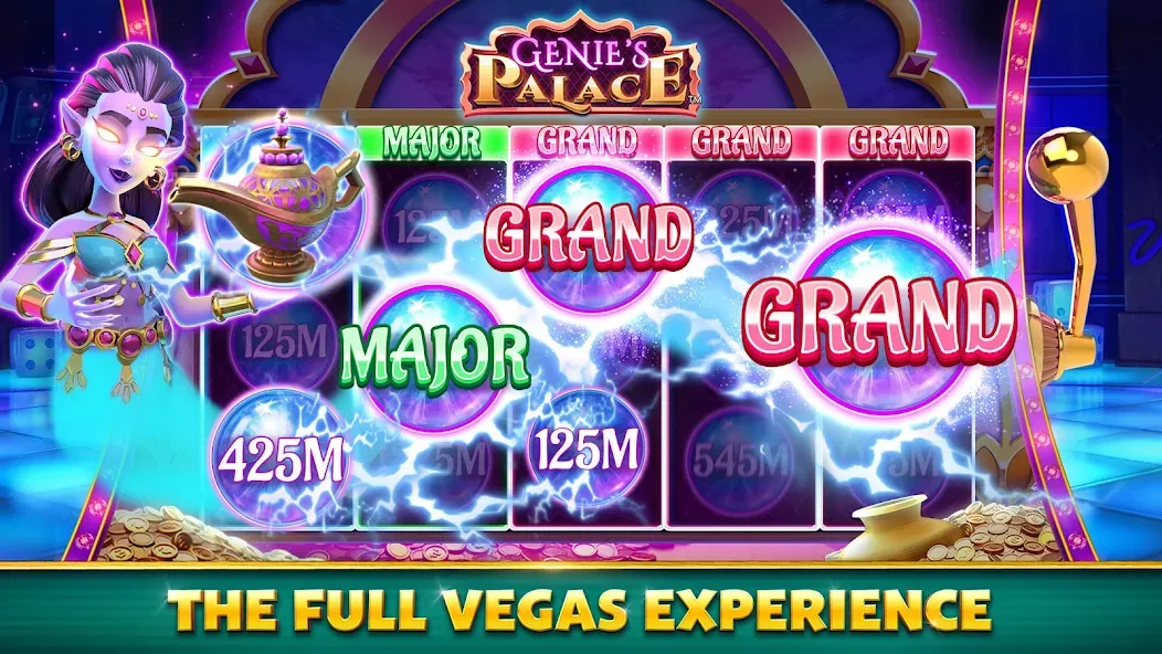Скачать myVEGAS Slots: Casino Slots последней версии — Бесконечные монеты и бесплатные вращения — скриншот 1