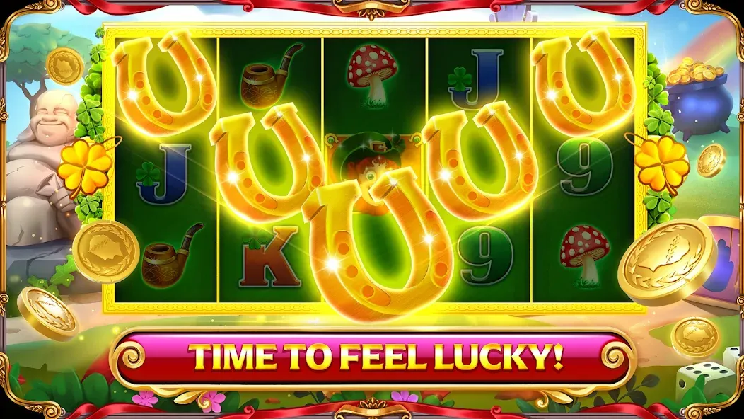 Caesars Slots: Casino Games взломанный APK — Безлимитные монеты и бесплатные вращения — скриншот 1