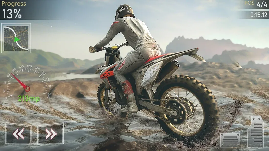 Motocross MX Dirt Bike Games (Мод: Безлимитные деньги и все мотоциклы) — скачать на Андроид — скриншот 3