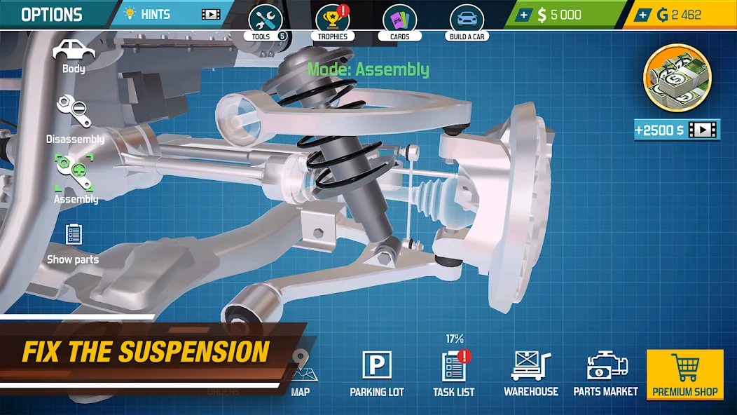 Car Mechanic Simulator 21 взломанный APK — Безлимитные деньги и все машины — скриншот 3 Car Mechanic Simulator 21 взломанный APK — Безлимитные деньги и все машины — скриншот 3