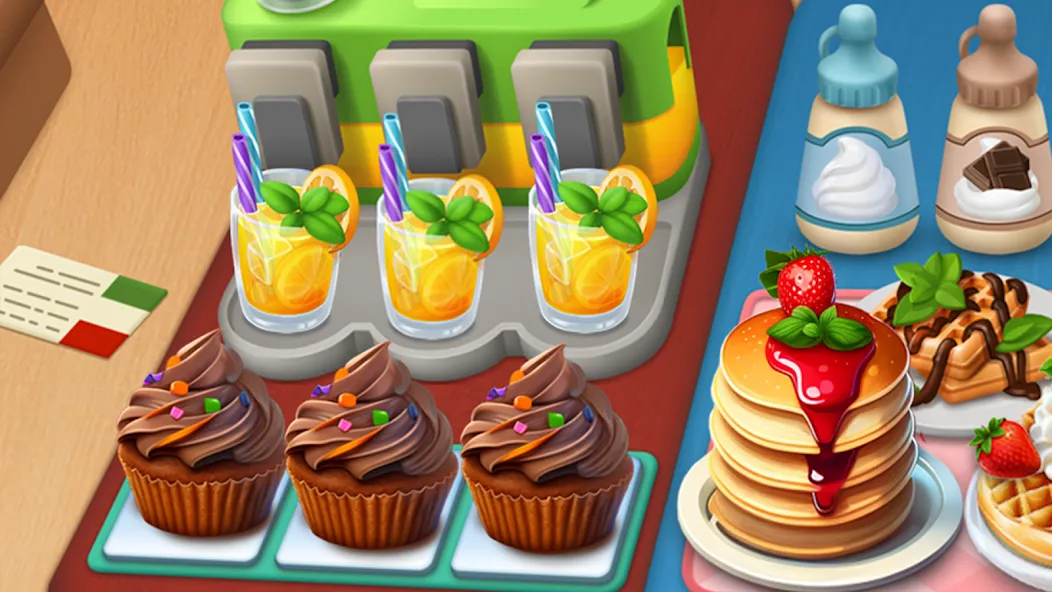 Скачать Cooking Market-Restaurant Game мод — Безлимитные деньги и все рестораны открыты — скриншот 2 Скачать Cooking Market-Restaurant Game мод — Безлимитные деньги и все рестораны открыты — скриншот 2