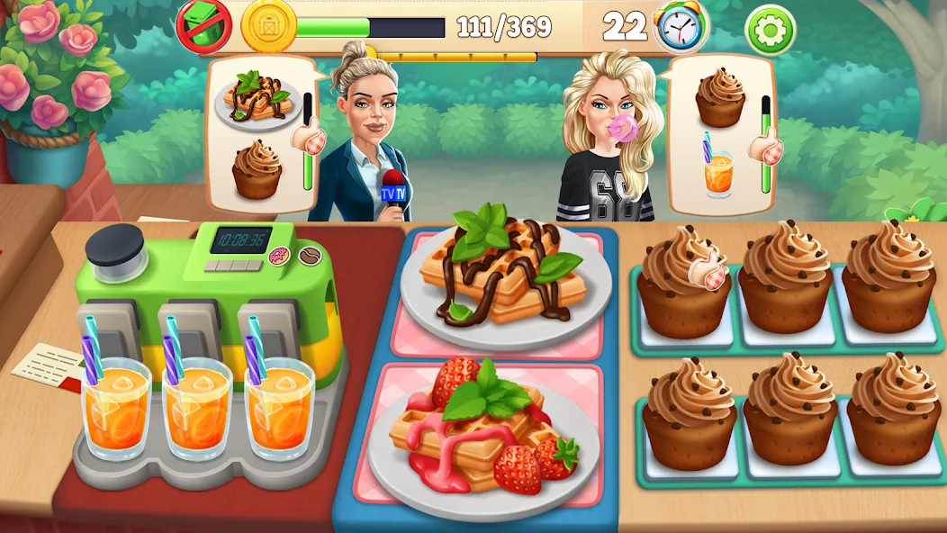 Скачать Cooking Market-Restaurant Game мод — Безлимитные деньги и все рестораны открыты — скриншот 4 Скачать Cooking Market-Restaurant Game мод — Безлимитные деньги и все рестораны открыты — скриншот 4