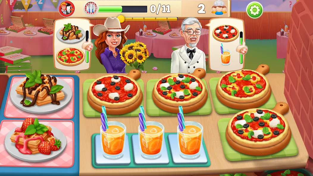 Скачать Cooking Market-Restaurant Game мод — Безлимитные деньги и все рестораны открыты — скриншот 5 Скачать Cooking Market-Restaurant Game мод — Безлимитные деньги и все рестораны открыты — скриншот 5