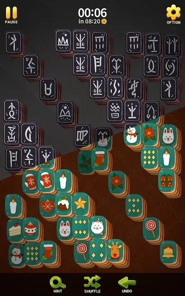 Mahjong Blossom Solitaire — Без рекламы и бесконечные подсказки, скачать мод APK — скриншот 5