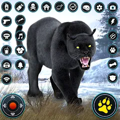 Скачать Wild Black Panther Games бесплатно — Безлимитные монеты и жизни