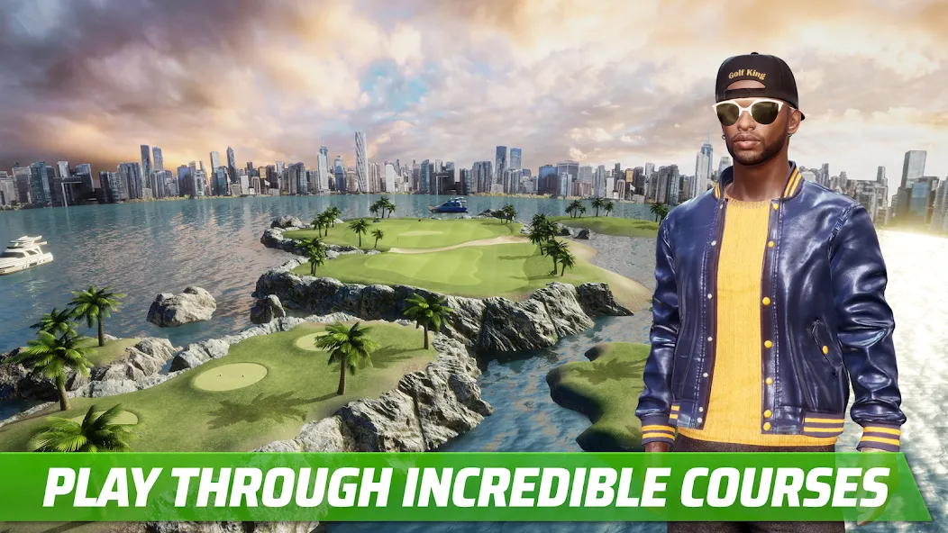 Golf King - World Tour — взломанная версия, Безлимитные монеты и улучшенное снаряжение — скриншот 4 Golf King - World Tour — взломанная версия, Безлимитные монеты и улучшенное снаряжение — скриншот 4